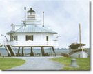 Lighthouse at Chesapeake Maritime Museum